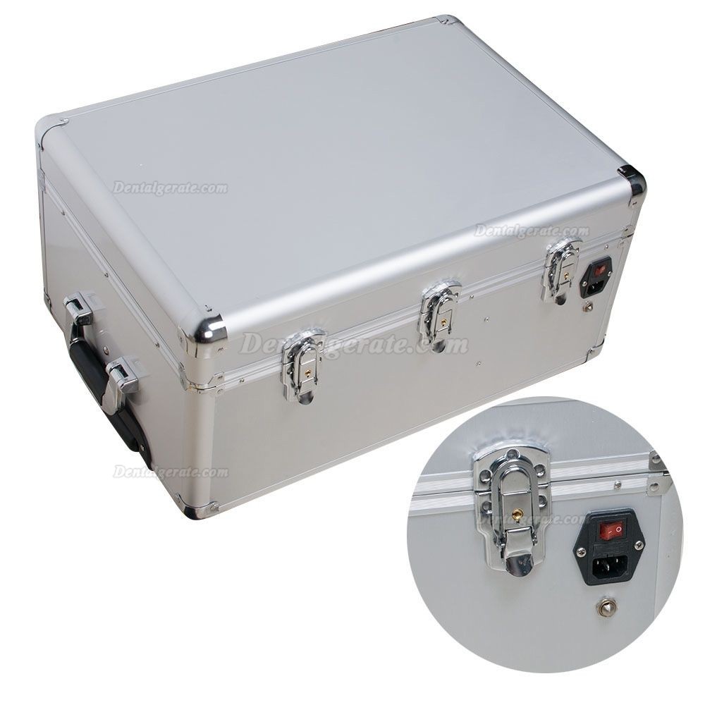 Best&reg; BD-406A Dentalturbine Einheit(Luft-Kompressor + Absauganlage + Triplex-Spritze)